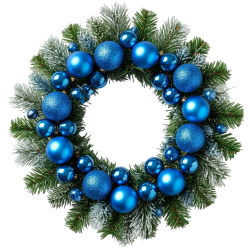 Венки и гирлянды хвойные