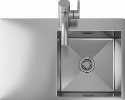 Мойки накладные нержавейка