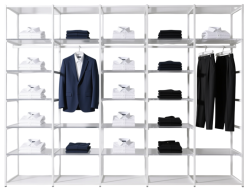 Сетчатые гардеробные системы