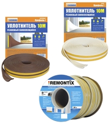 Уплотнители для окон и дверей