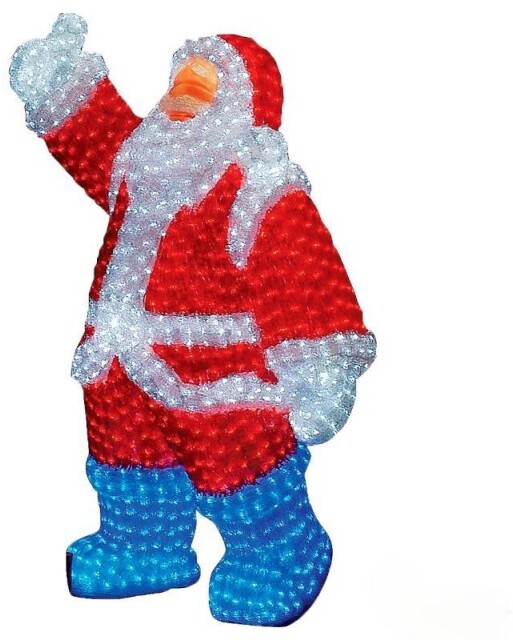 Световая фигура Деда Мороза подарит вам и вашим гостям незабываемые эмоции и радость во время праздника.