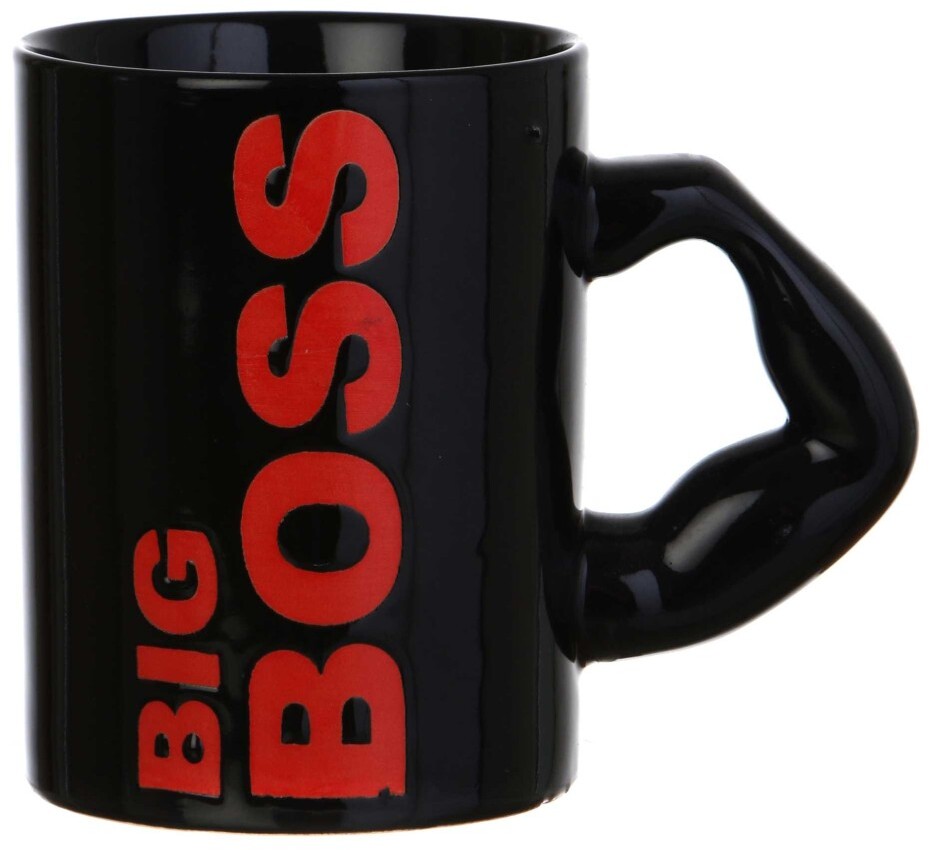 Кружка Lefard Big Boss 500мл черный,керамика купить с доставкой в ...