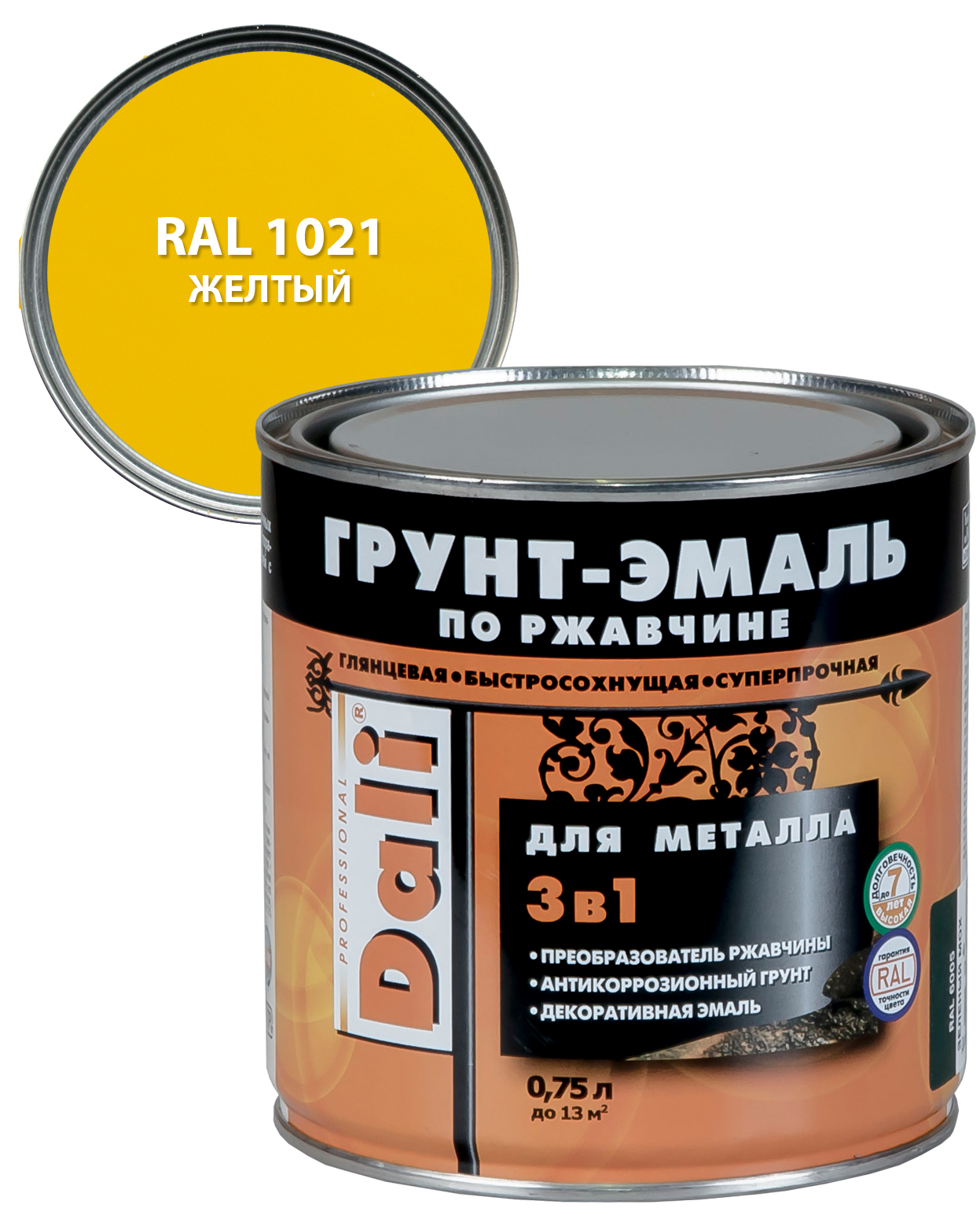 Краска 3 в 1 глянцевая. Грунт-эмаль по ржавчине 3в1 Dali RAL 9010 белый 0,75л. Грунт-эмаль по ржавчине 3 в 1 Dali. Dali графитовая грунт-эмаль по ржавчине черный 0.75л. Грунт-эмаль по ржавчине 3 в 1 серая 2л Dali.