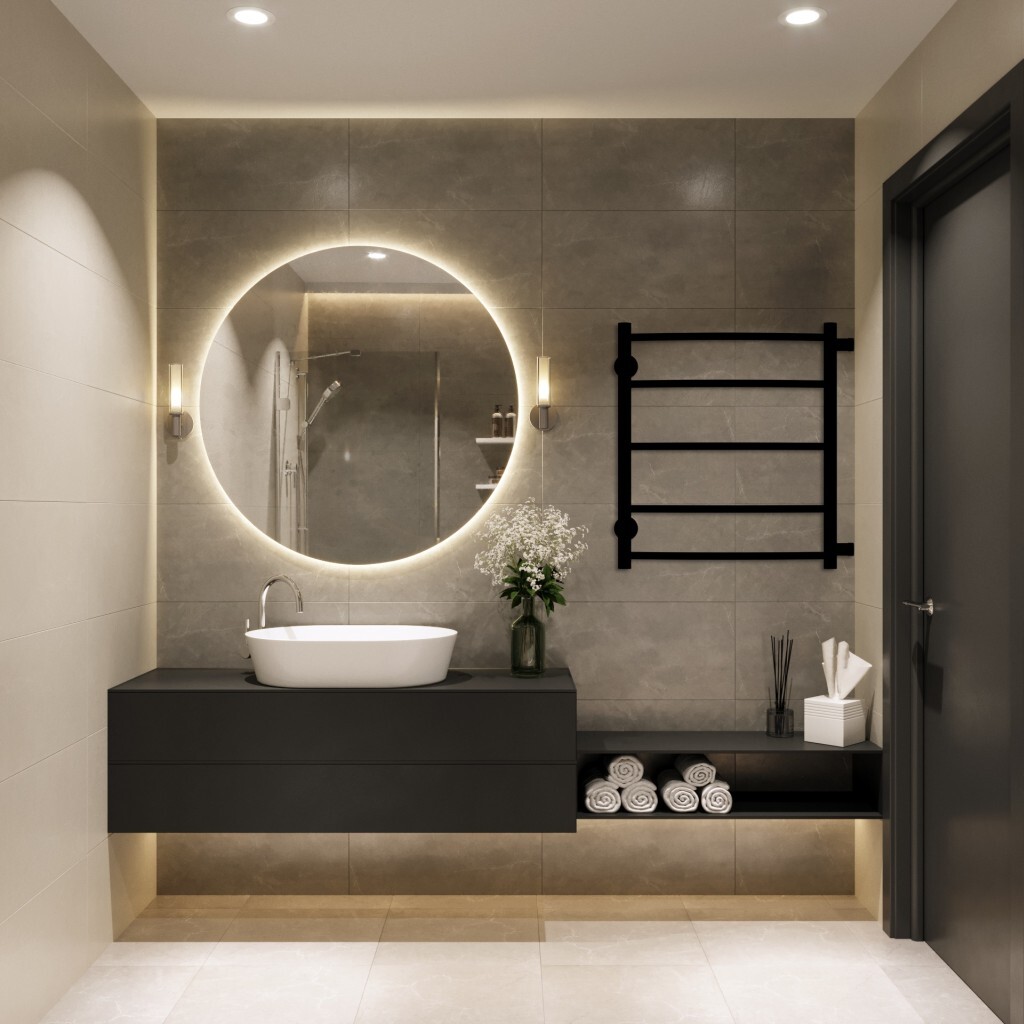 Дизайнерские ваннsй комнаты
