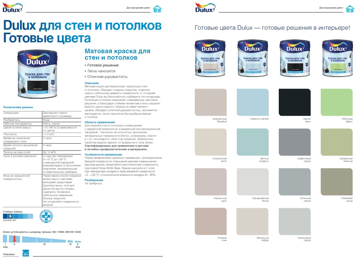 Скандинавский белый Dulux